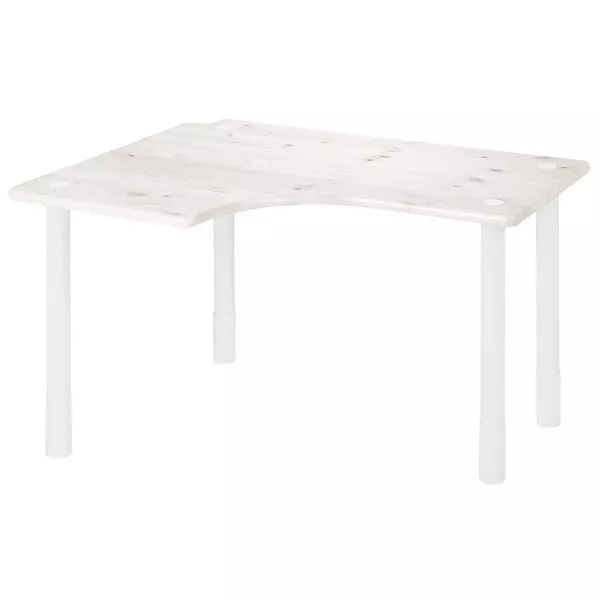 Flexa Classic Schreibtisch wendbare Platte in weiß Flexa Classic Schreibtisch wendbare Platte in weiß